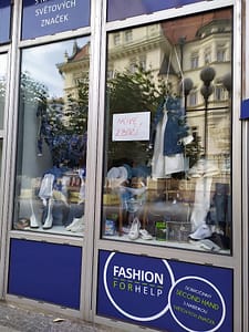 Prodejna Fashion for help v Opavě