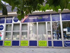 Prodejna Fashion for help v Opavě