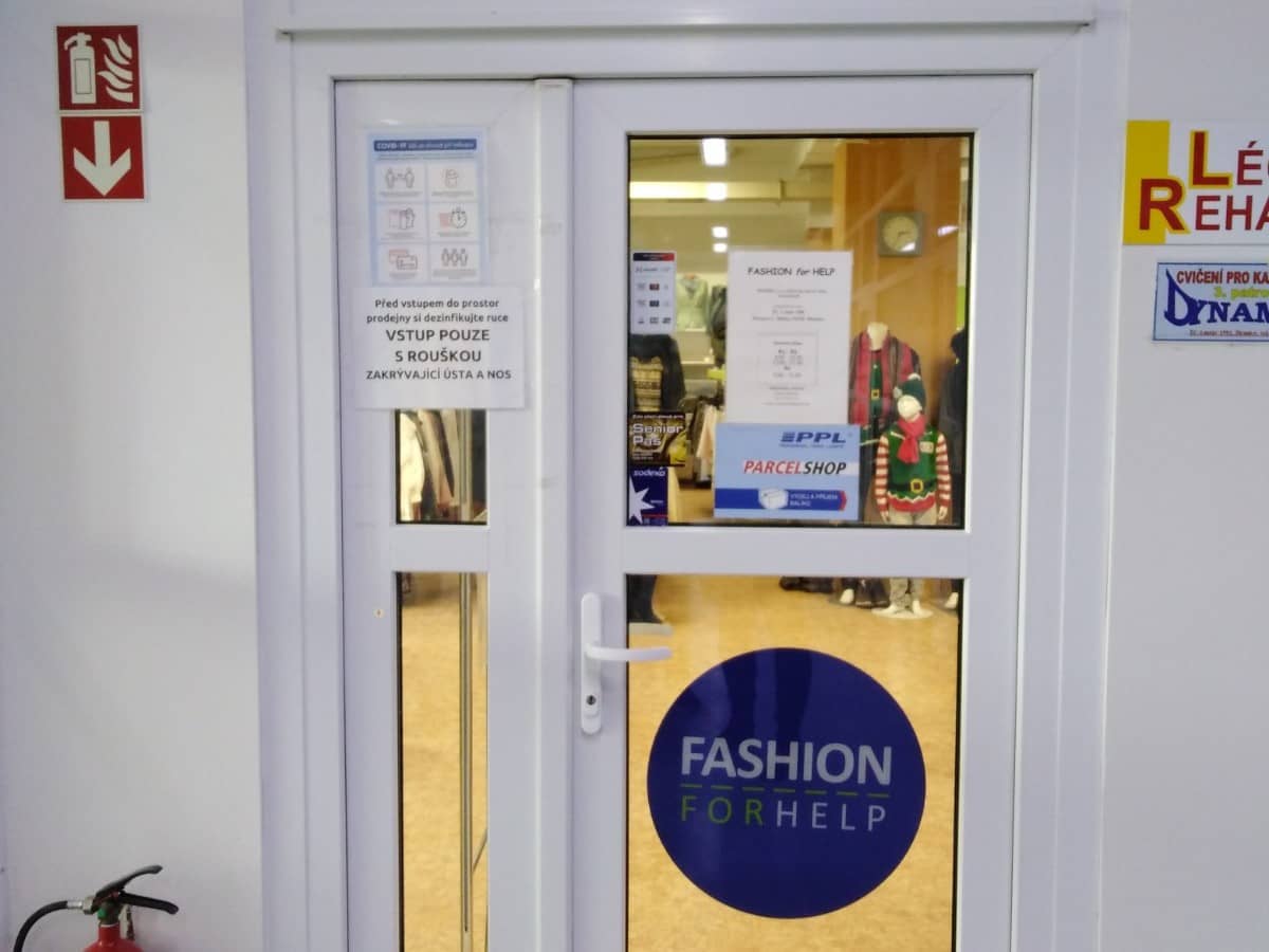 Prodejna Fashion for help v Hranicích na Moravě